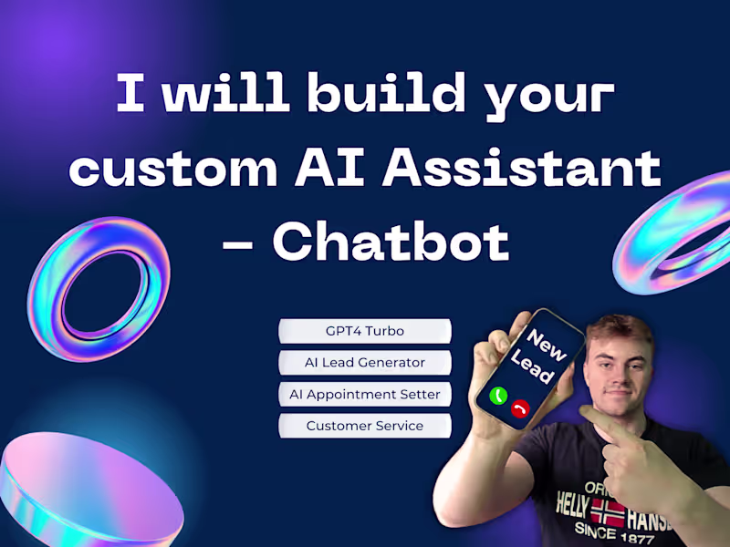 Cover image for Fully Customized AI Assistant - Chatbot