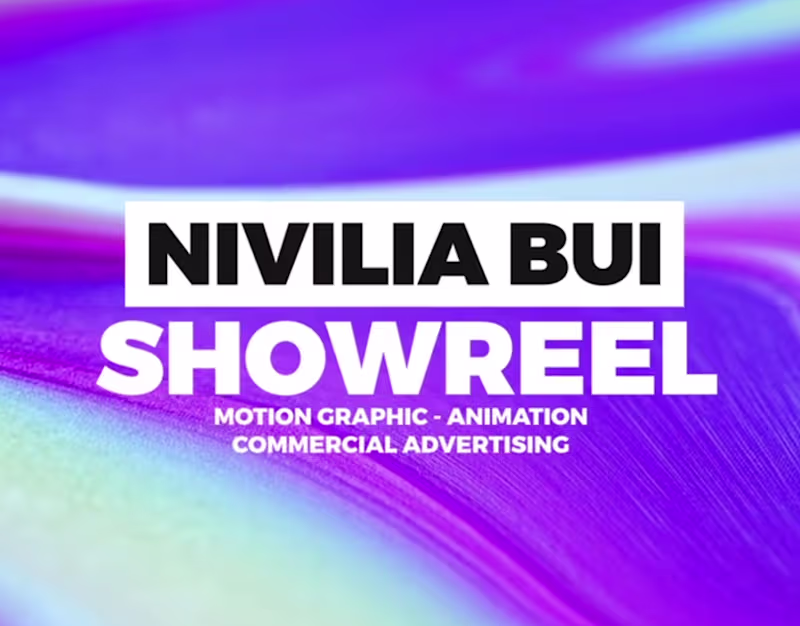 Cover image for Nivilia Bui | Motion Graphic - Commercial Advertising on Behance