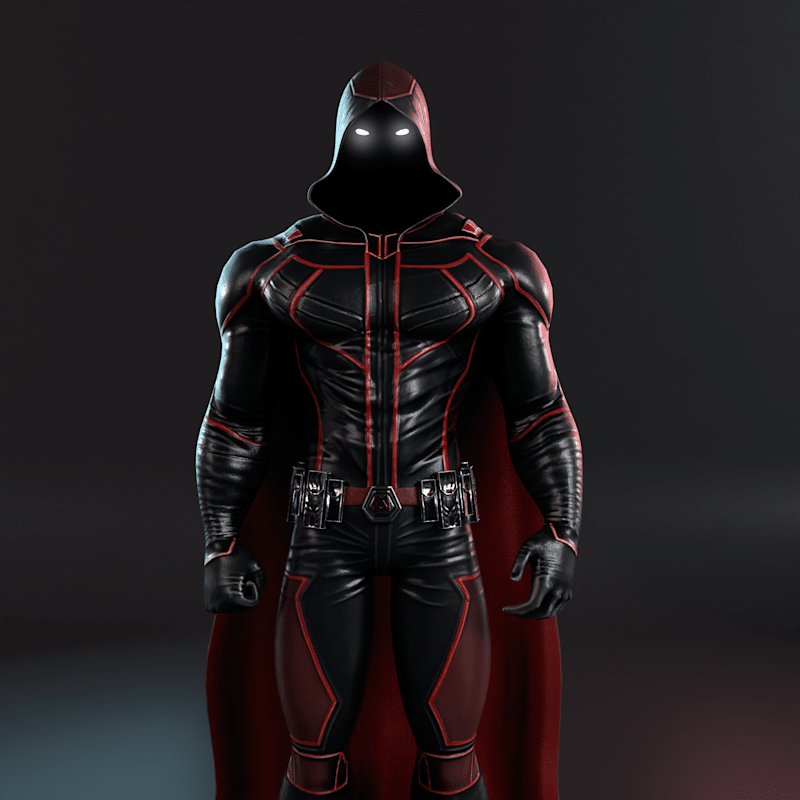 Cover image for Dark Head in leather Game Ready :: Behance
