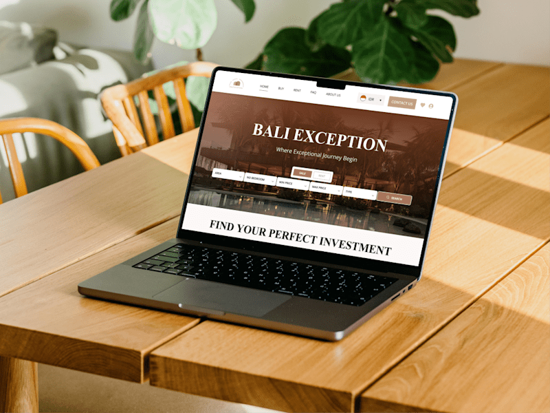Cover image for Web Design - Bali Exception