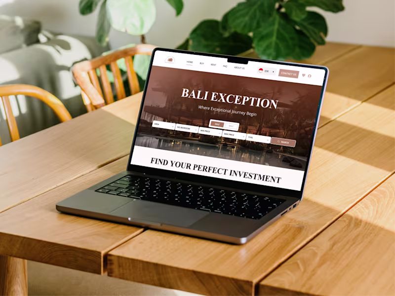 Cover image for Web Design - Bali Exception