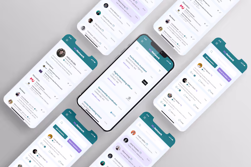 Cover image for MyNetwork App - mutually beneficial networking