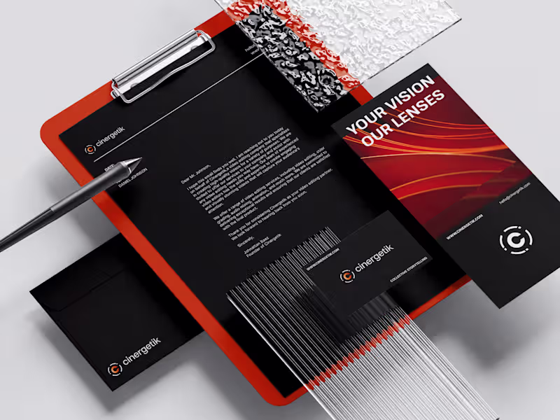 Cover image for Logo & Brand Redesign | Cinergetik