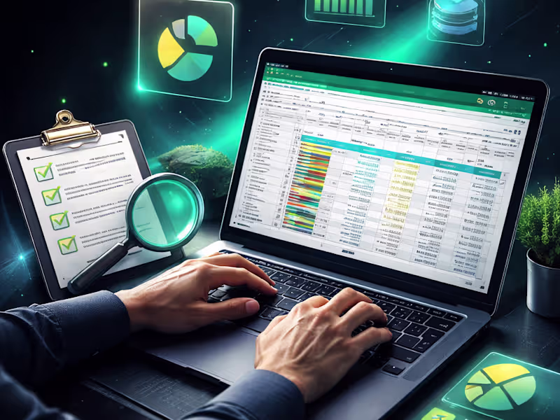 Cover image for Accurate Data Entry & Spreadsheet Management (Excel, Sheets)