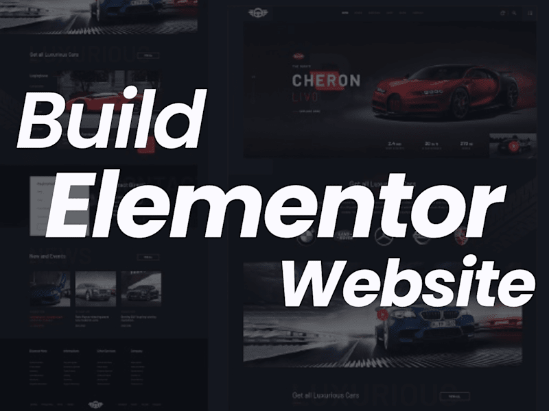 Cover image for Elementor responsive Website Design and Development