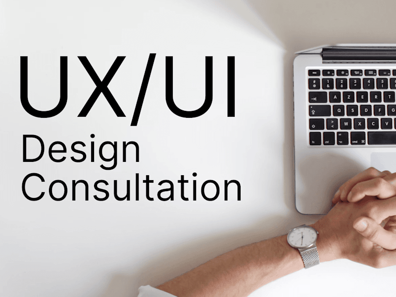 Cover image for UX/UI Design & User Experience Strategy Consultation (60 mins) 