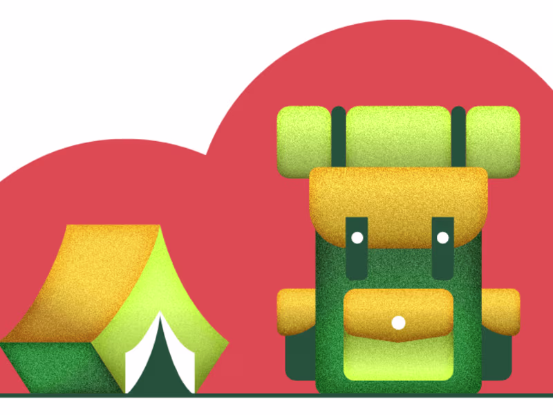 Cover image for Camping Icon Set