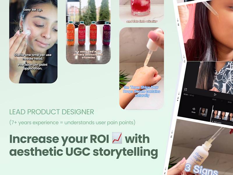 Cover image for Short Form Video Content Creation (UGC)