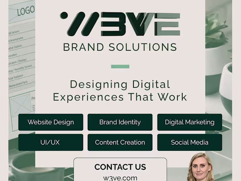 Cover image for Stress-free branding and website design & management 