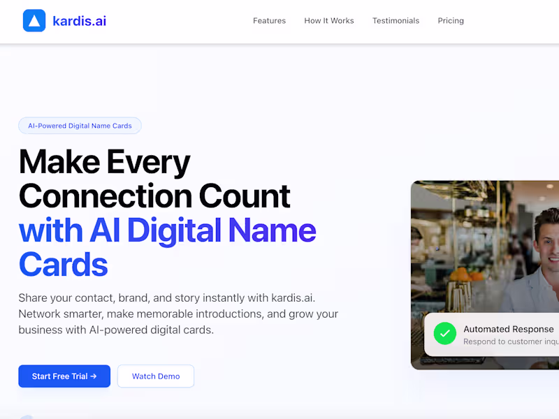 Cover image for Kardis.id Digital Business Card Platform