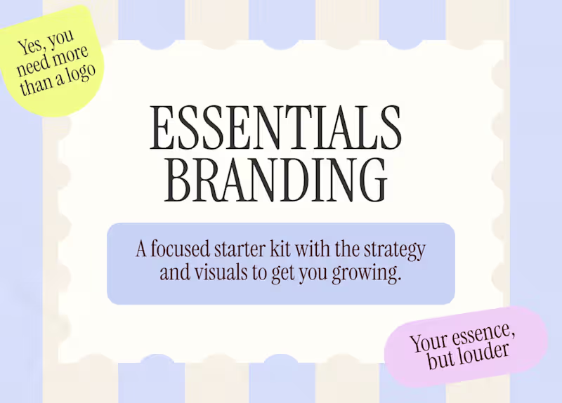 Cover image for Essentials Branding ✹