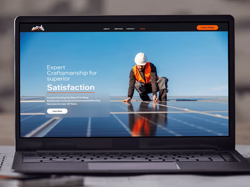 Cover image for Custom Roofing