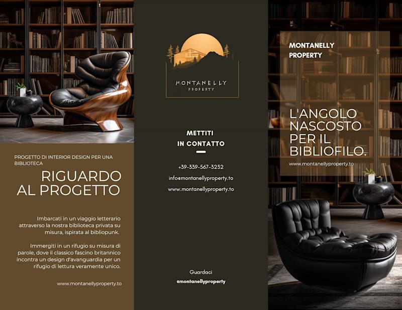 Cover image for Interior Brochure - A Hidden Corner for Bibliophile