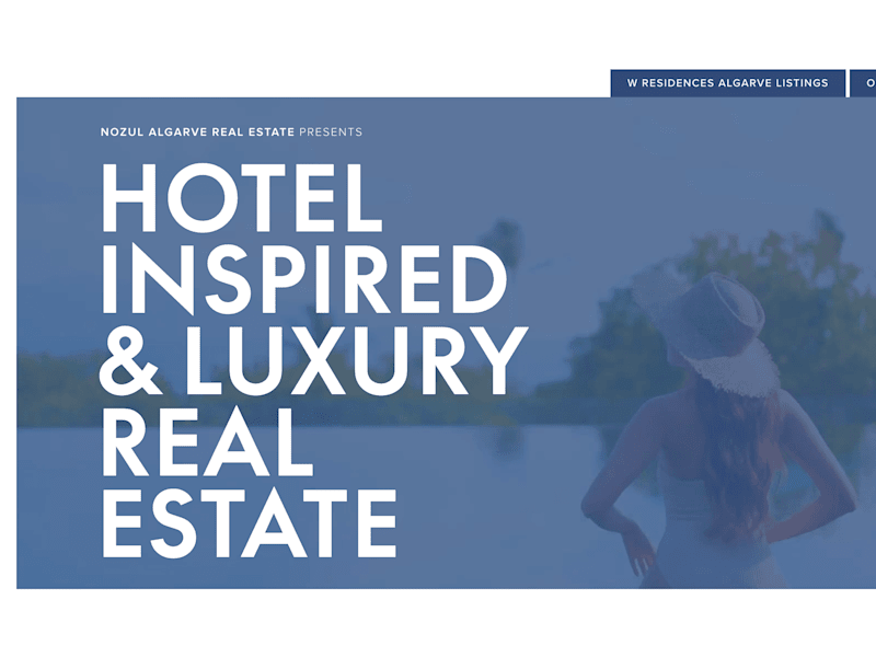 Cover image for Nozul Algarve Real Estate Website Development