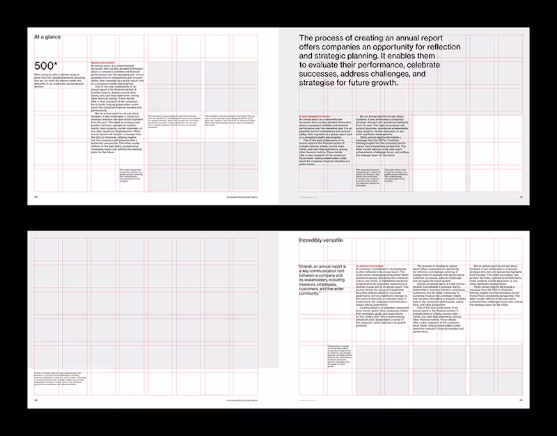 Cover image for A4 Business Brochure / Report Grid System for InDesign