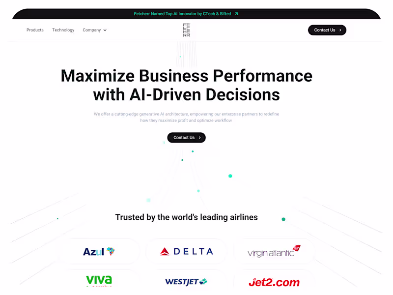 Cover image for Fetcherr | GenAI Pricing & Inventory Management