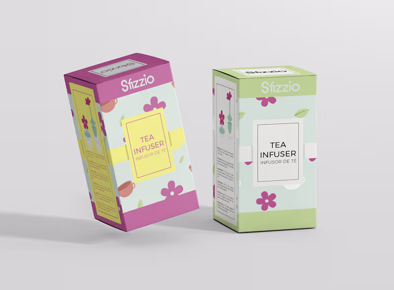 Cover image for Sfizzio Infuser Package Design
