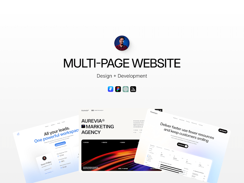 Cover image for Multi-Page Website Design & Framer Development