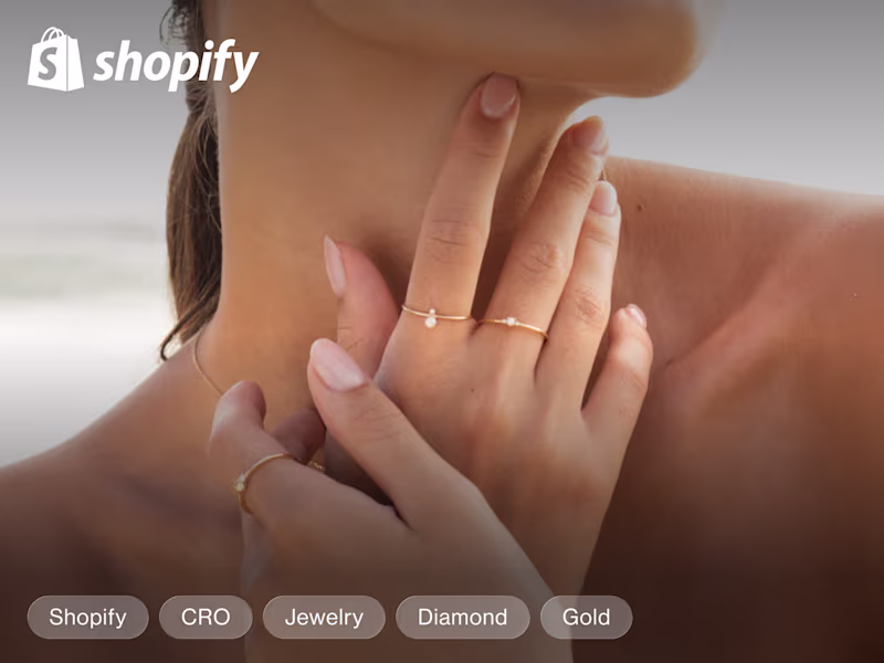 Cover image for Elegant E-commerce Platform for Marianne Jewellery