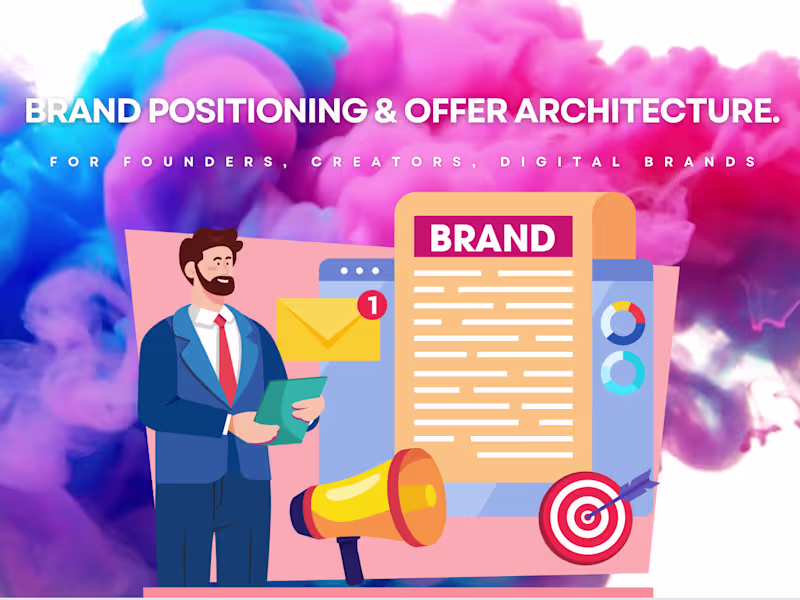 Cover image for Brand Positioning & Offer Architecture (Founders Brands Creator)