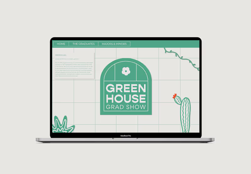 Cover image for Greenhouse Grad Show