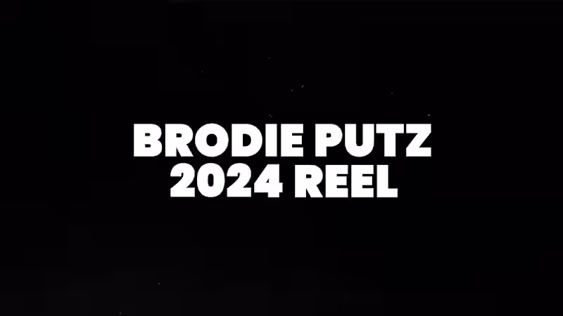 Cover image for Brodie Putz Reel 2024 - YouTube