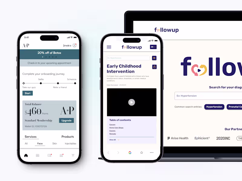 Cover image for Product and UI/UX design