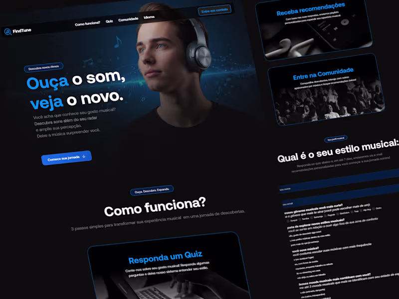 Cover image for FindTune | Social Music Platform 