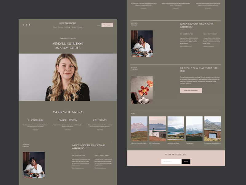 Cover image for Express Brand + Squarespace Website in 1 week