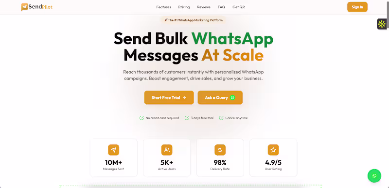 Cover image for SendPilot is a web-based solution