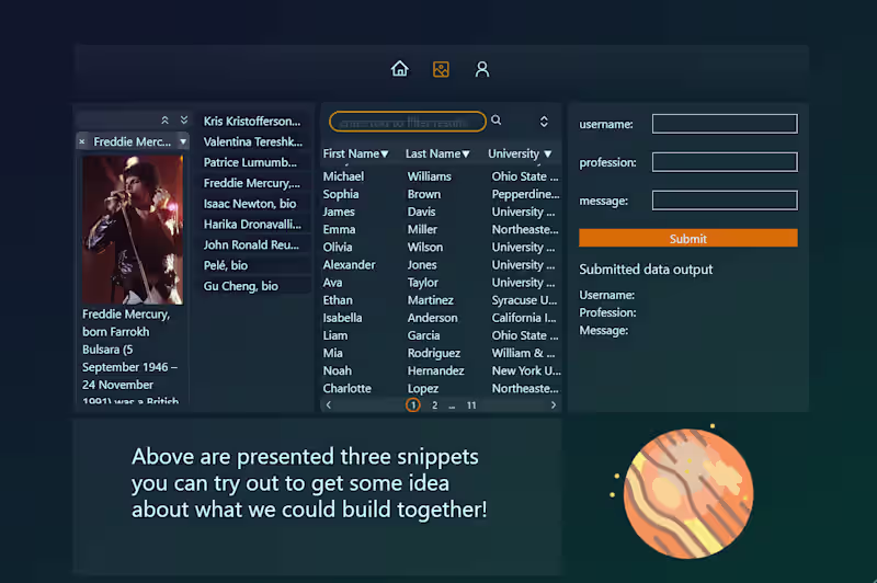 Cover image for React snippet showcase on Firebase
