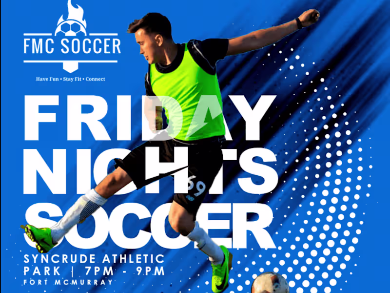 Cover image for Friday Nights Soccer [15 Designs]