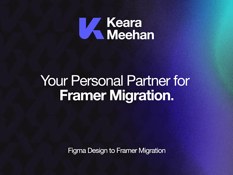 Cover image for Figma Design to Framer Migration