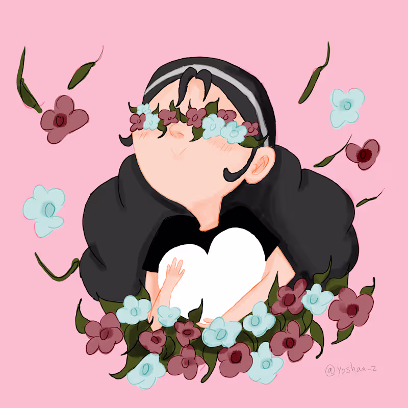 Cover image for a gift drawing to my friend <3