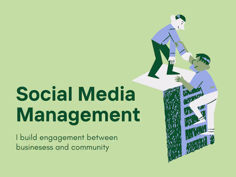 Cover image for Creative, Strategic & Communicative Social Media Manager