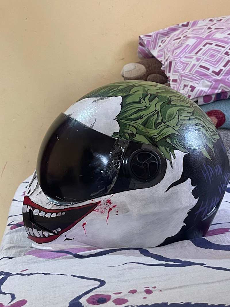 Cover image for Joker Helmet