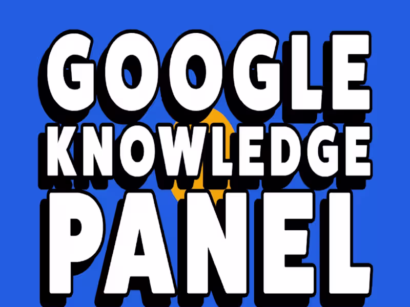 Cover image for I will create verified google knowledge panel for any category 