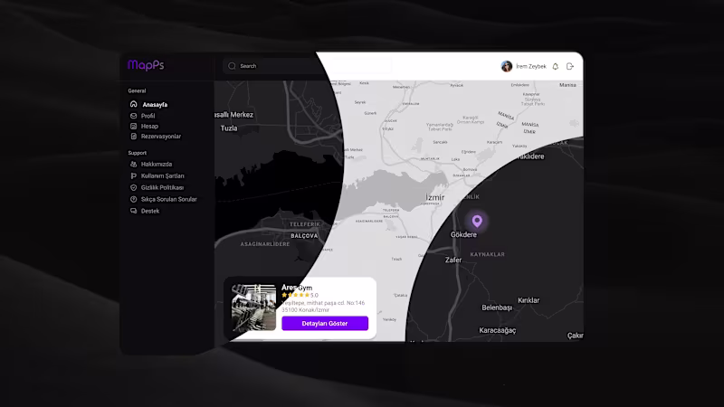 Cover image for Gym - Map Application