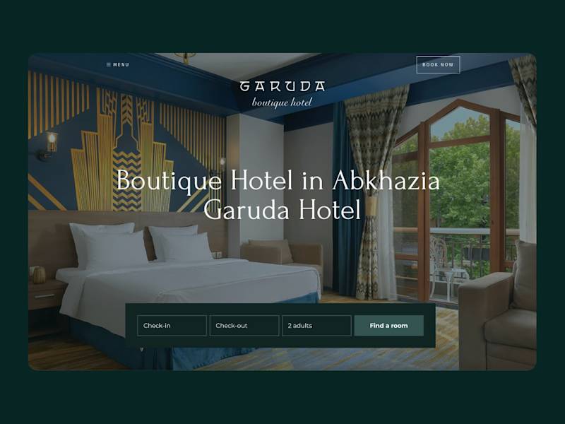 Cover image for Website Design &  Development for Boutique Hotel (Framer)