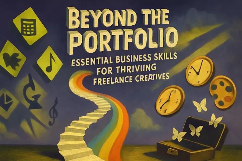 Cover image for Beyond the Portfolio: Essential Business Skills for Thriving Freelance Creatives