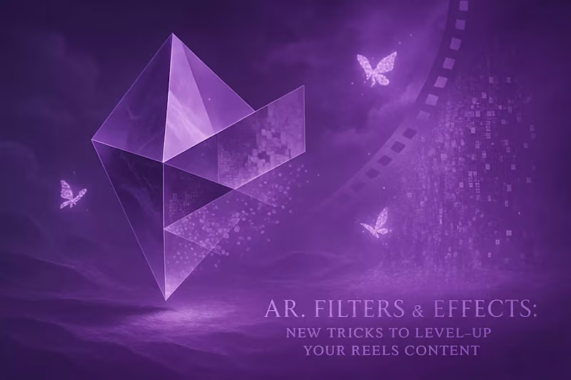 Cover image for AR, Filters & Effects: New Tricks to Level-Up Your Reels Content