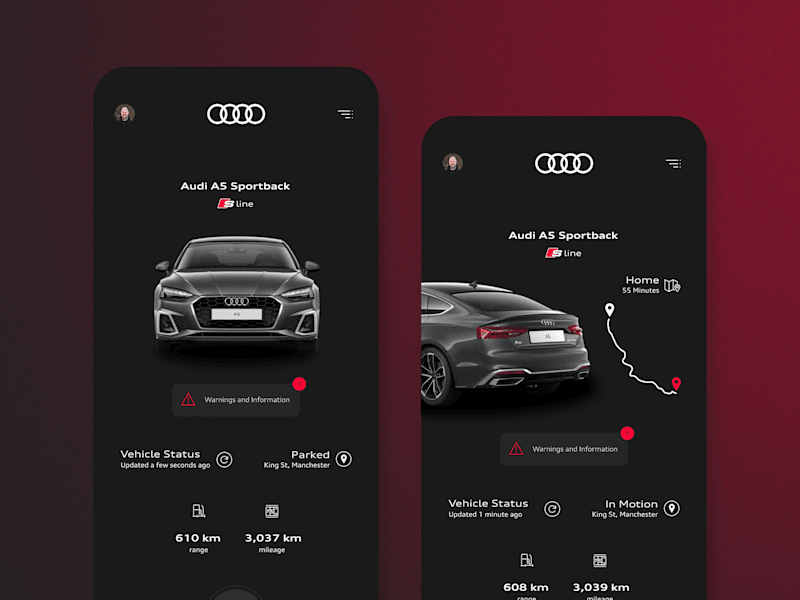 Cover image for 
myAudi App Redesign Concept