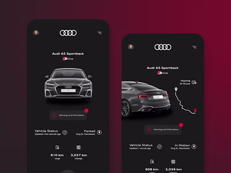 Cover image for 
myAudi App Redesign Concept