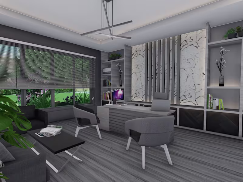 Cover image for I will do office interior design