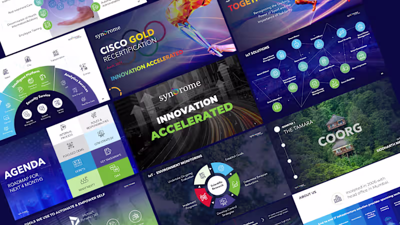 Cover image for Syndrome Technologies - Presentation Design