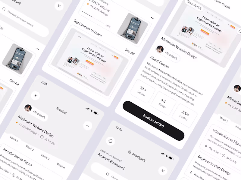 Cover image for Mobile App Redesign