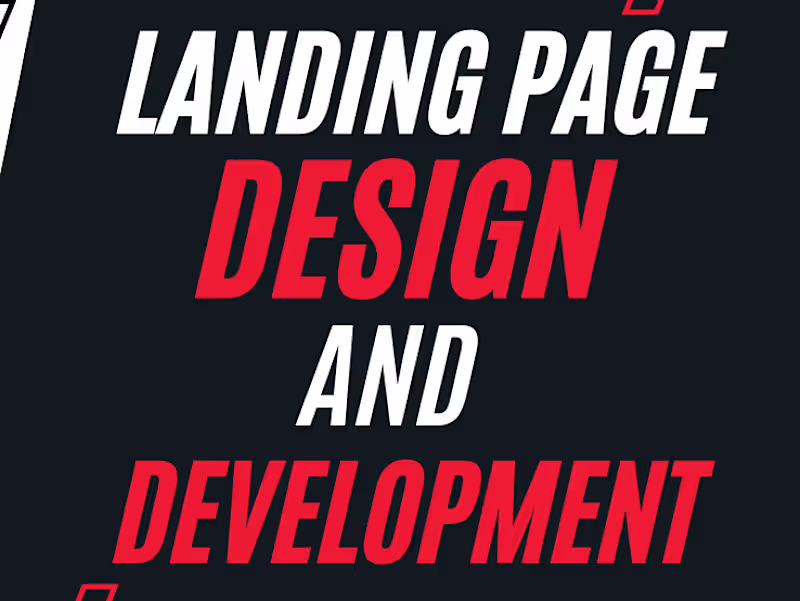 Cover image for responsive landing page development 