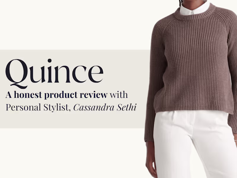 Cover image for Quince Honest Try-On & Review: Affordable Luxury with Stylist