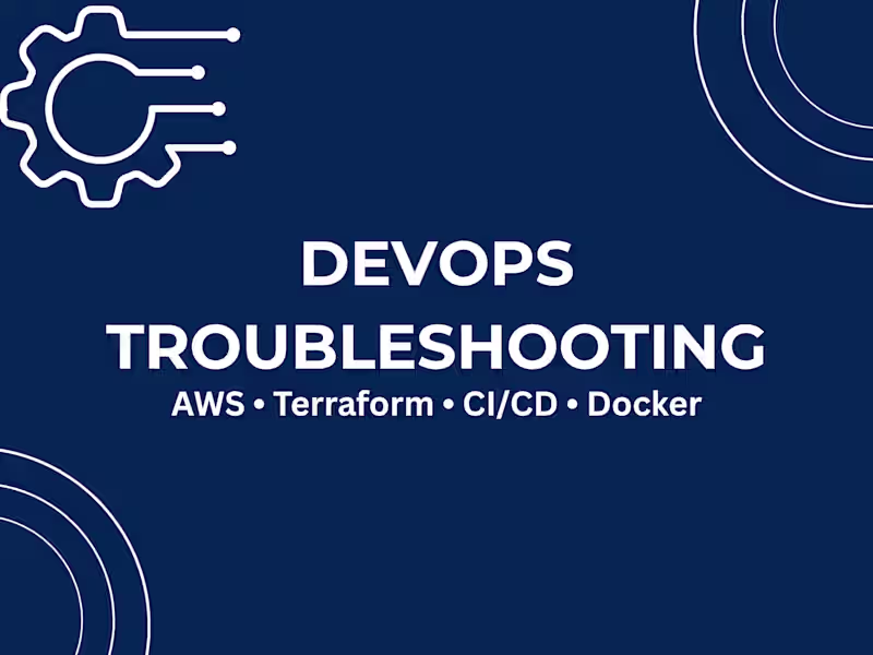 Cover image for DevOps & CI/CD Troubleshooting