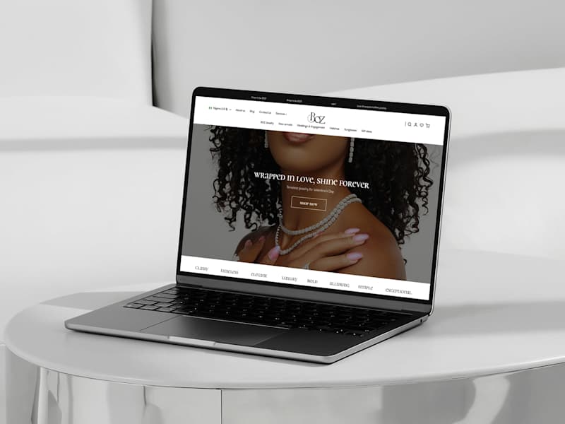 Cover image for BOZ Jewelry Figma to Shopify Development
